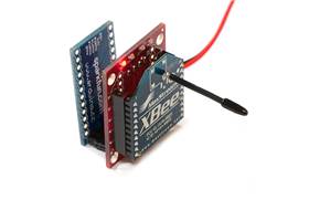 Arduino Pro Mini 328 - 3.3V-8MHz attached to an XBee Module